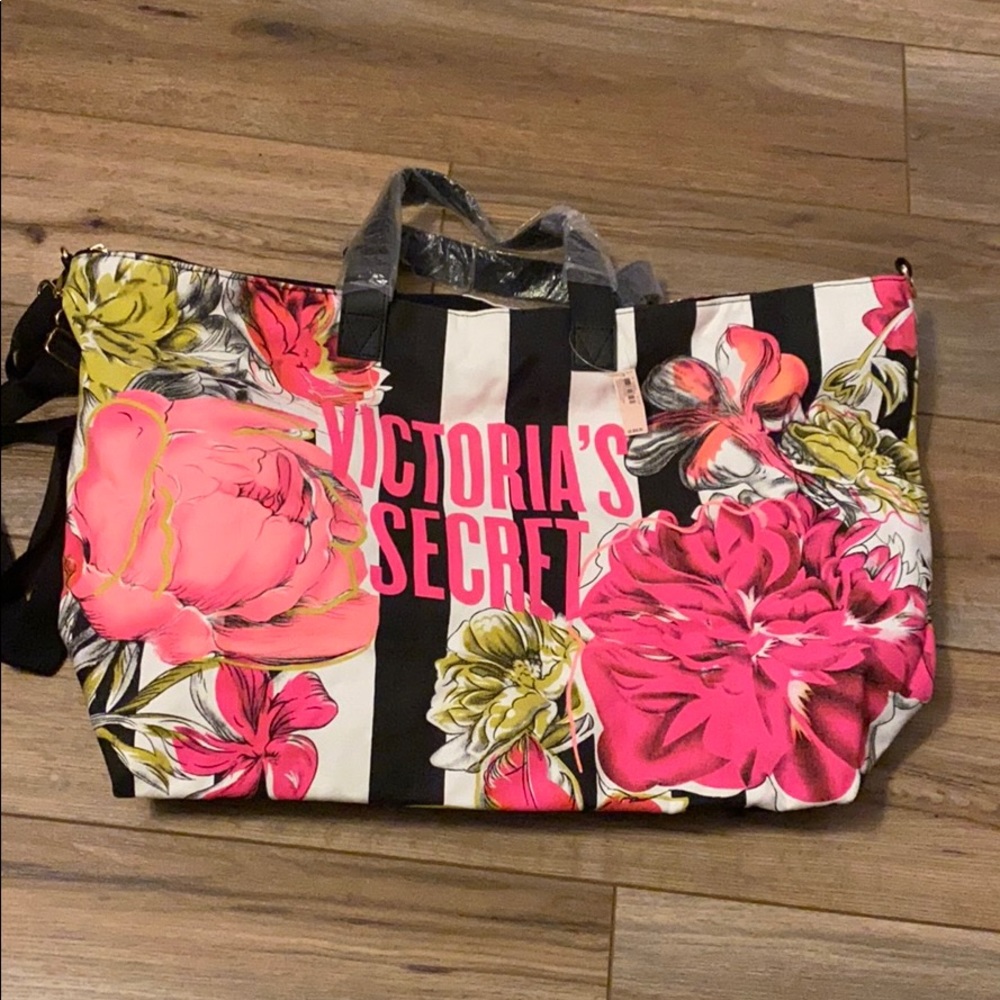 Victoria’s Secret Floral Tote/Travel Bag